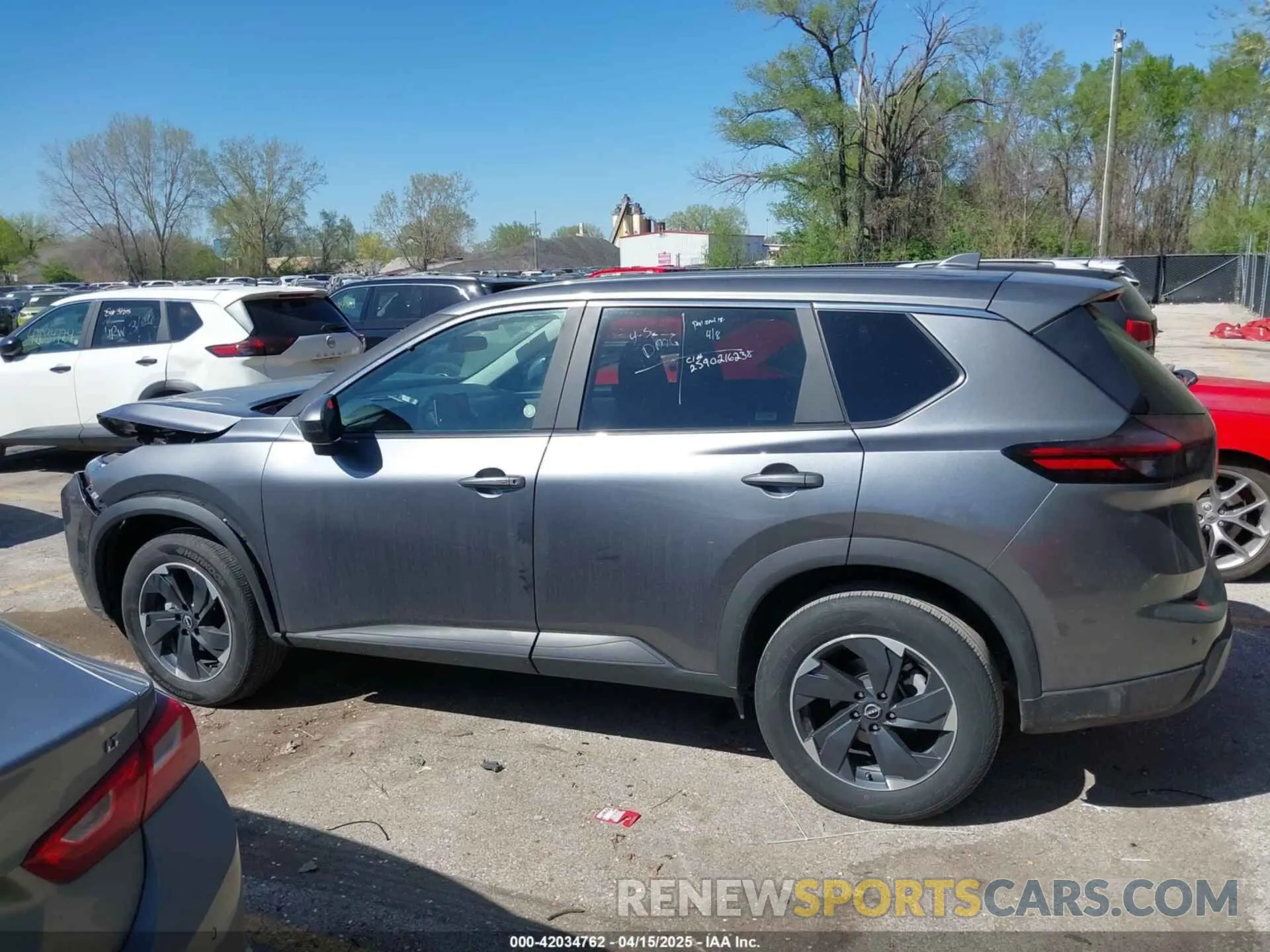 14 Photograph of a damaged car 5N1BT3BB6RC697567 NISSAN ROGUE 2024