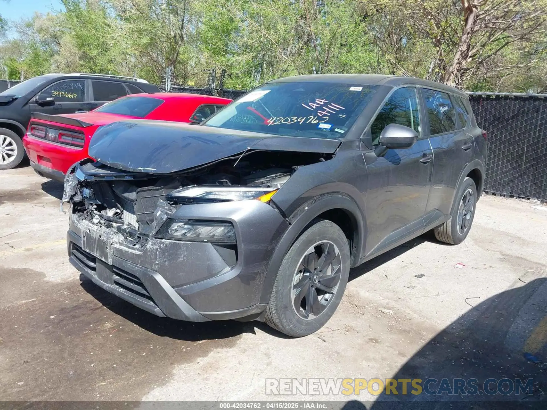 2 Photograph of a damaged car 5N1BT3BB6RC697567 NISSAN ROGUE 2024