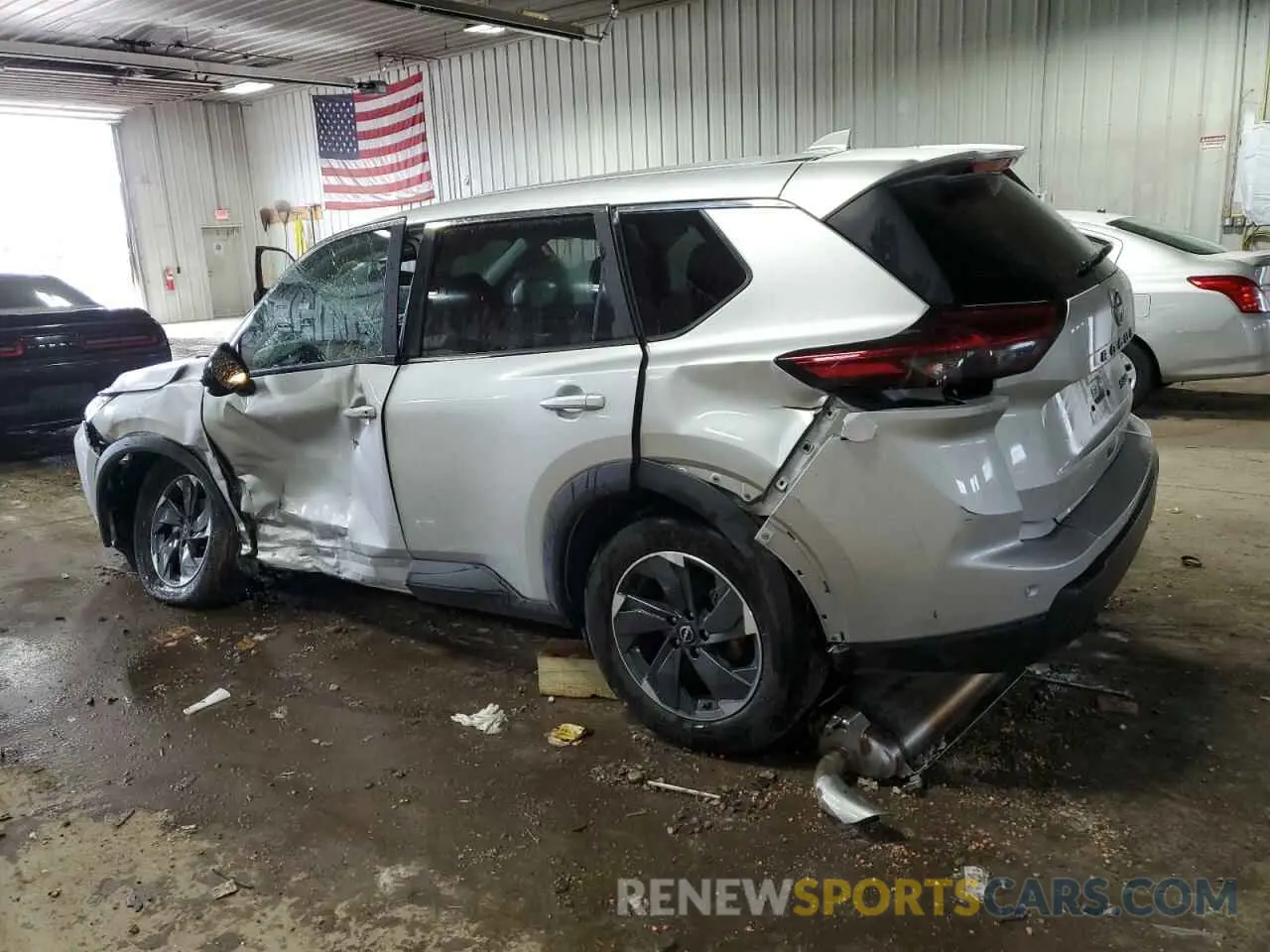 2 Photograph of a damaged car 5N1BT3BB6RC698864 NISSAN ROGUE 2024