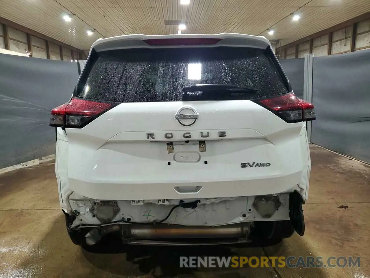 6 Photograph of a damaged car 5N1BT3BB6RC712794 NISSAN ROGUE 2024
