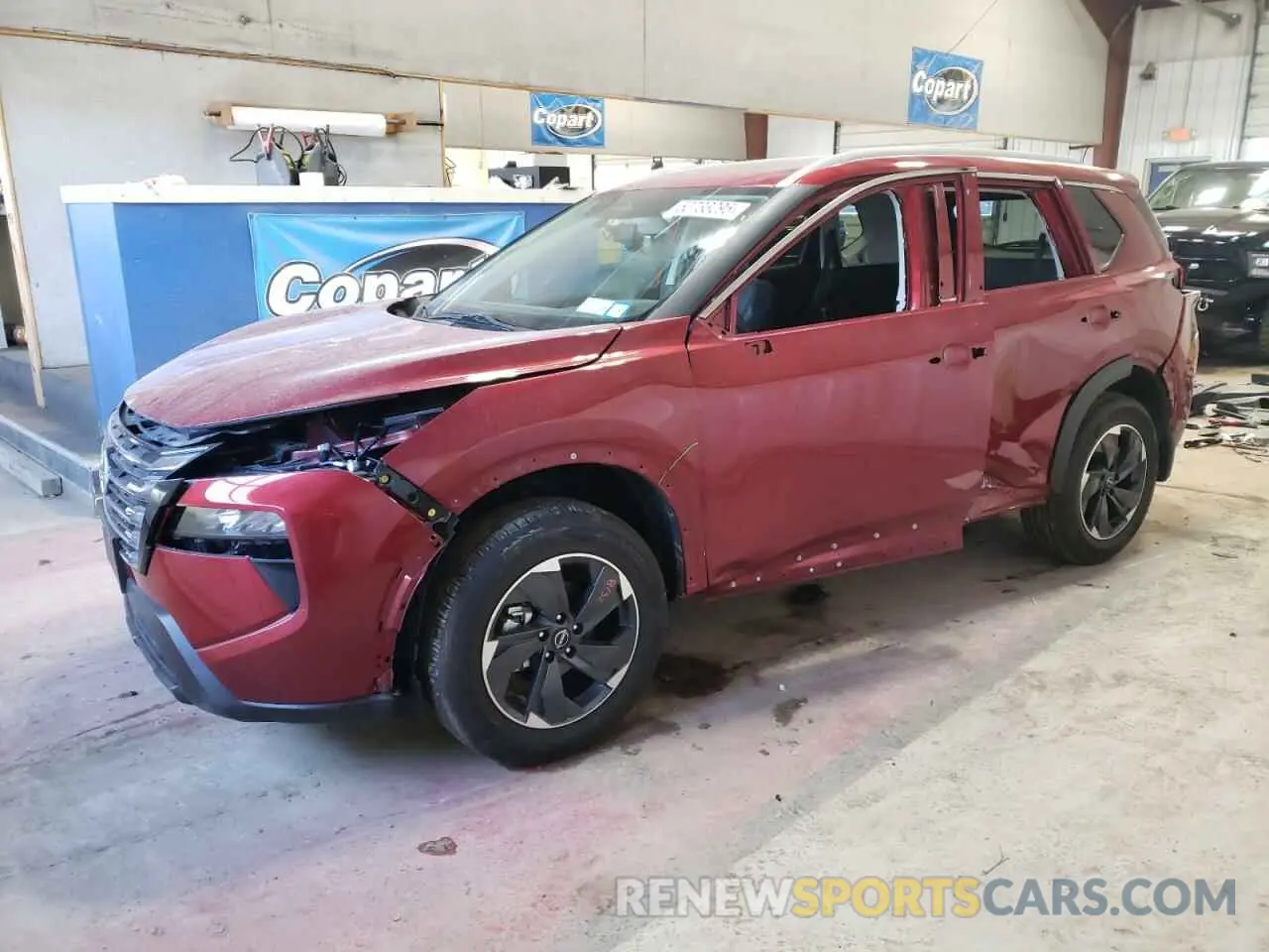1 Photograph of a damaged car 5N1BT3BB6RC745620 NISSAN ROGUE 2024