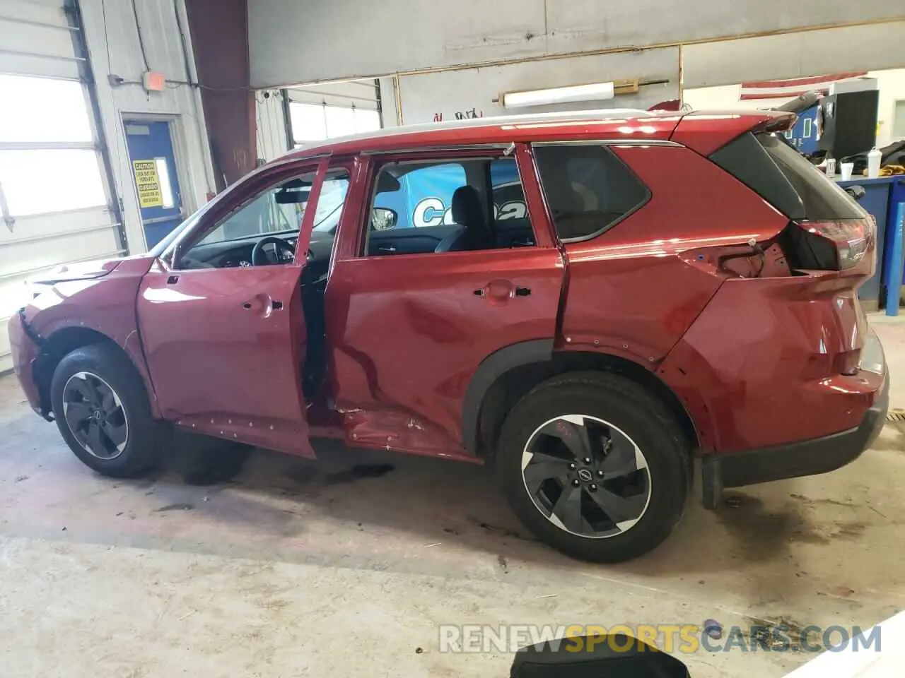 2 Photograph of a damaged car 5N1BT3BB6RC745620 NISSAN ROGUE 2024