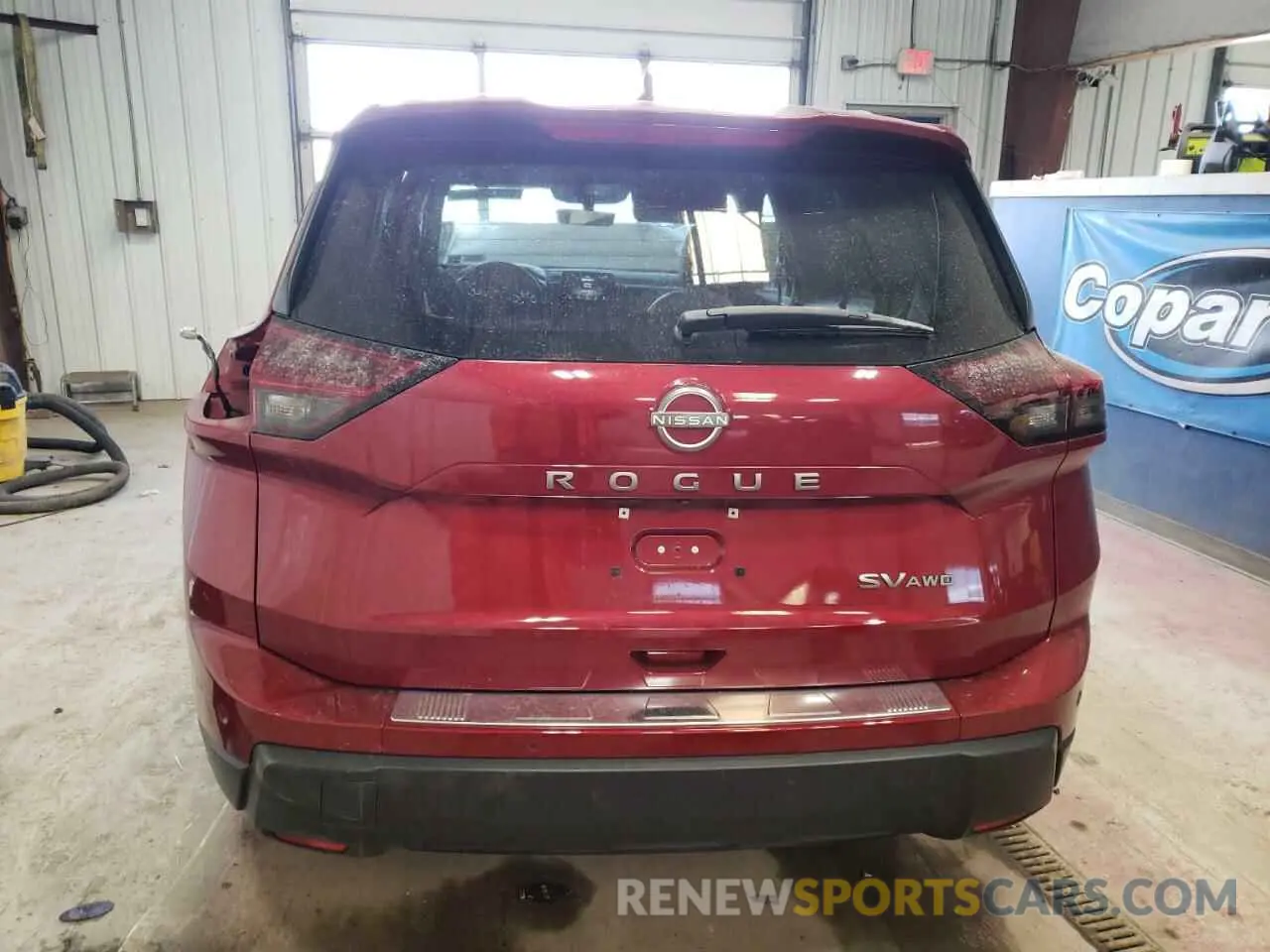 6 Photograph of a damaged car 5N1BT3BB6RC745620 NISSAN ROGUE 2024