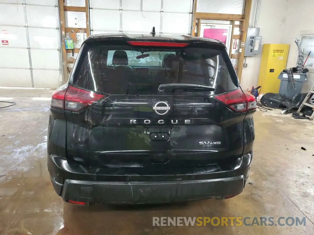 6 Photograph of a damaged car 5N1BT3BB7RC687419 NISSAN ROGUE 2024