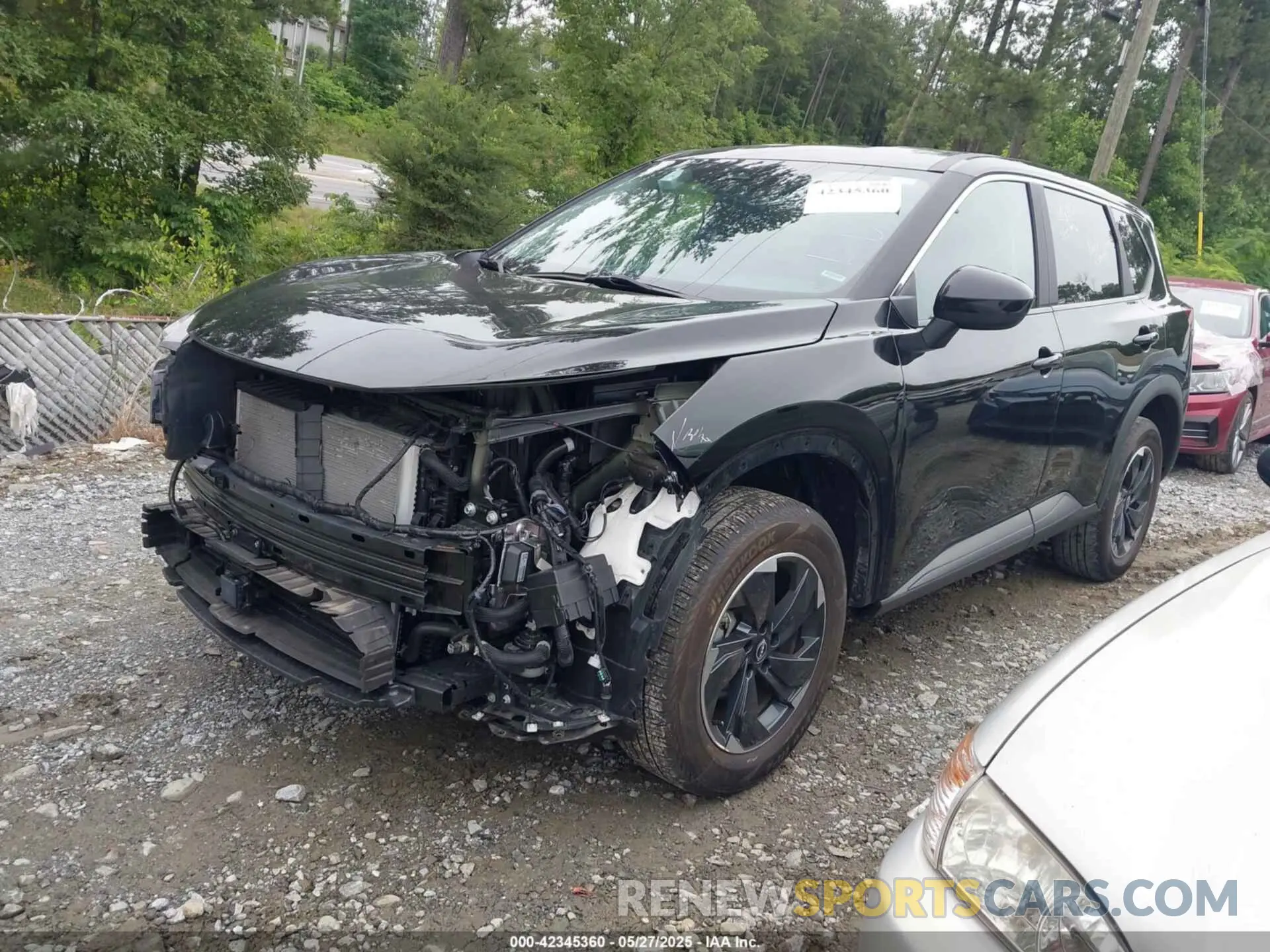 2 Photograph of a damaged car 5N1BT3BB7RC693317 NISSAN ROGUE 2024