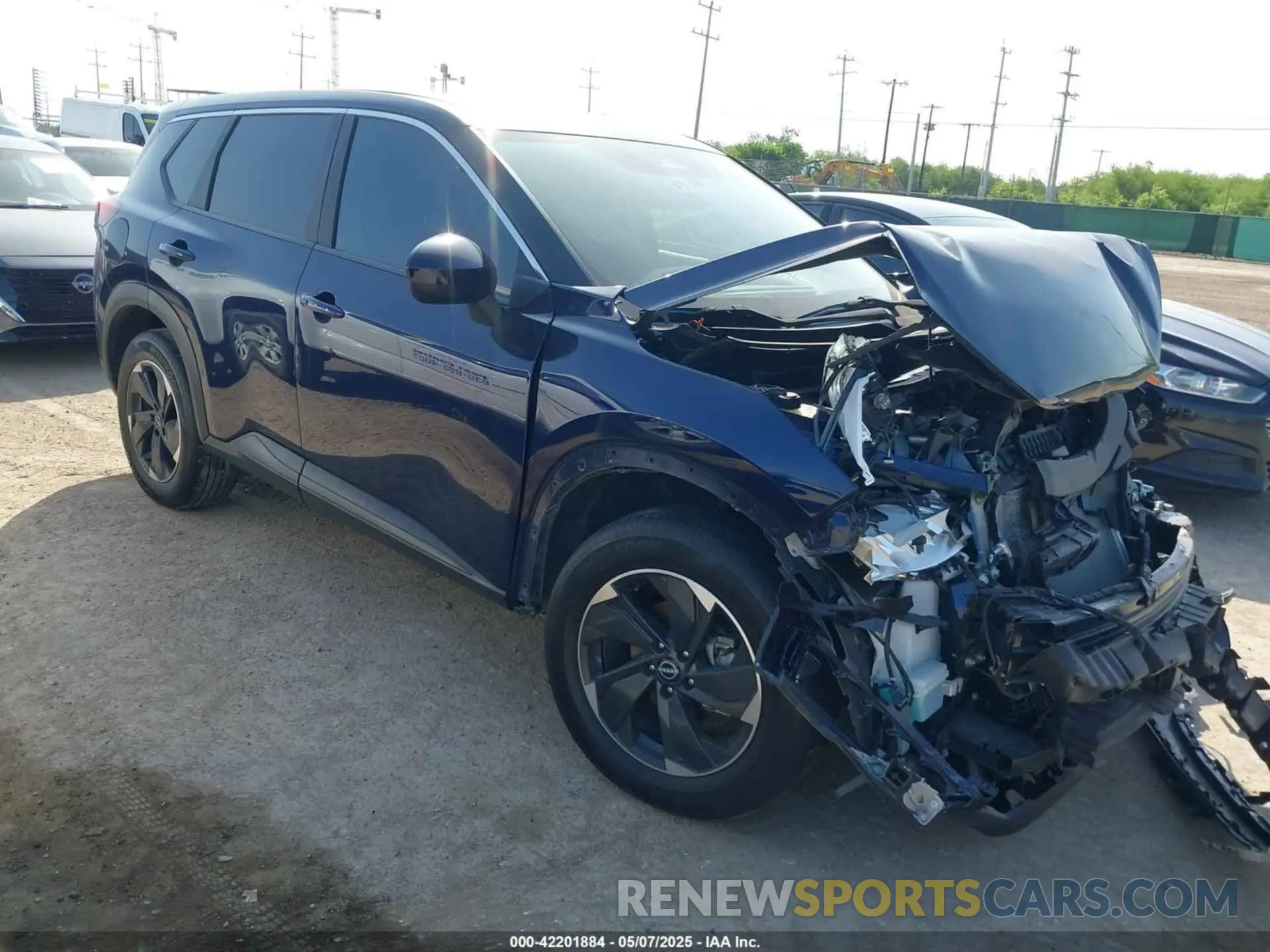 1 Photograph of a damaged car 5N1BT3BB8RC690538 NISSAN ROGUE 2024
