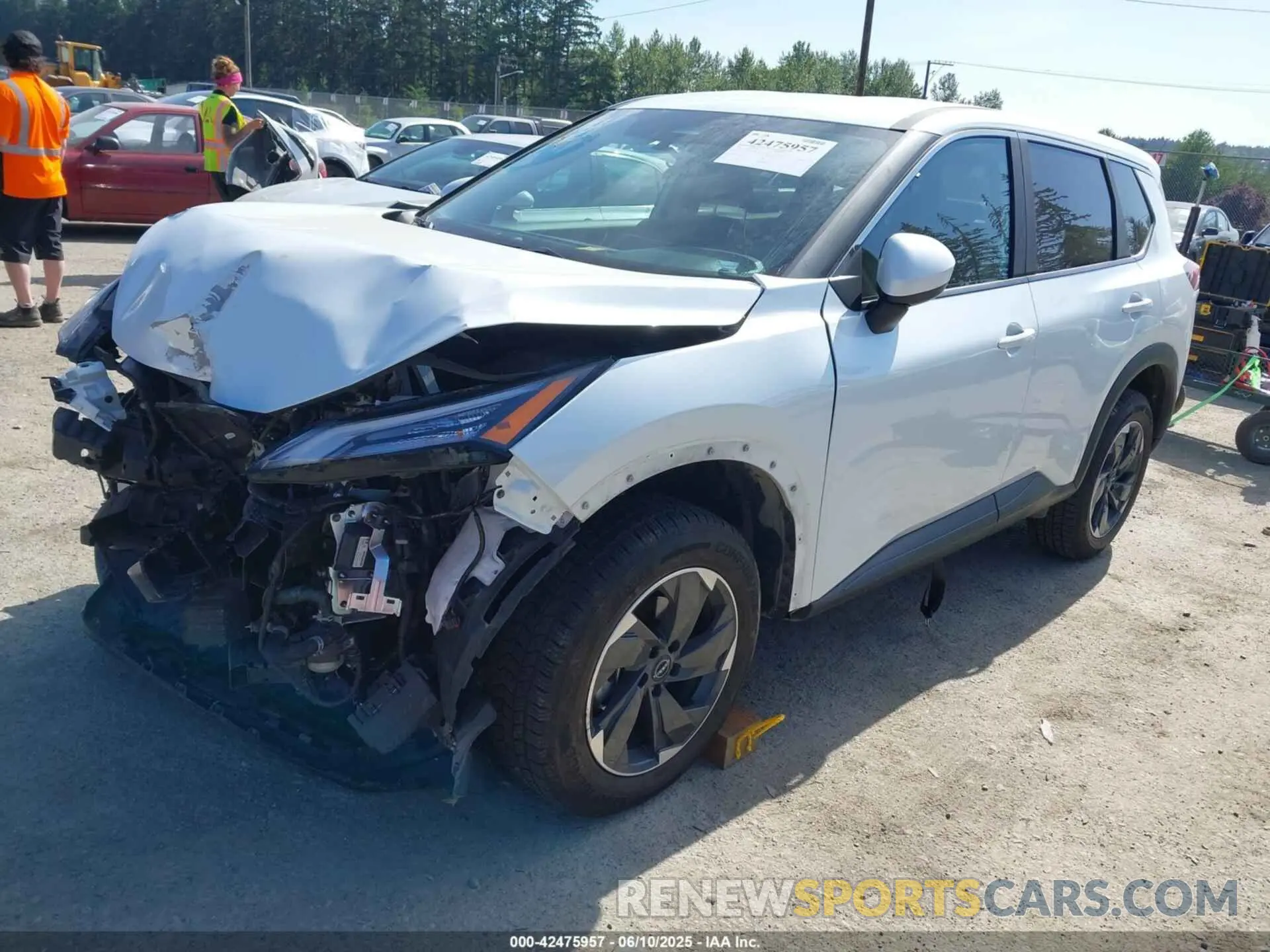 2 Photograph of a damaged car 5N1BT3BB8RC752861 NISSAN ROGUE 2024