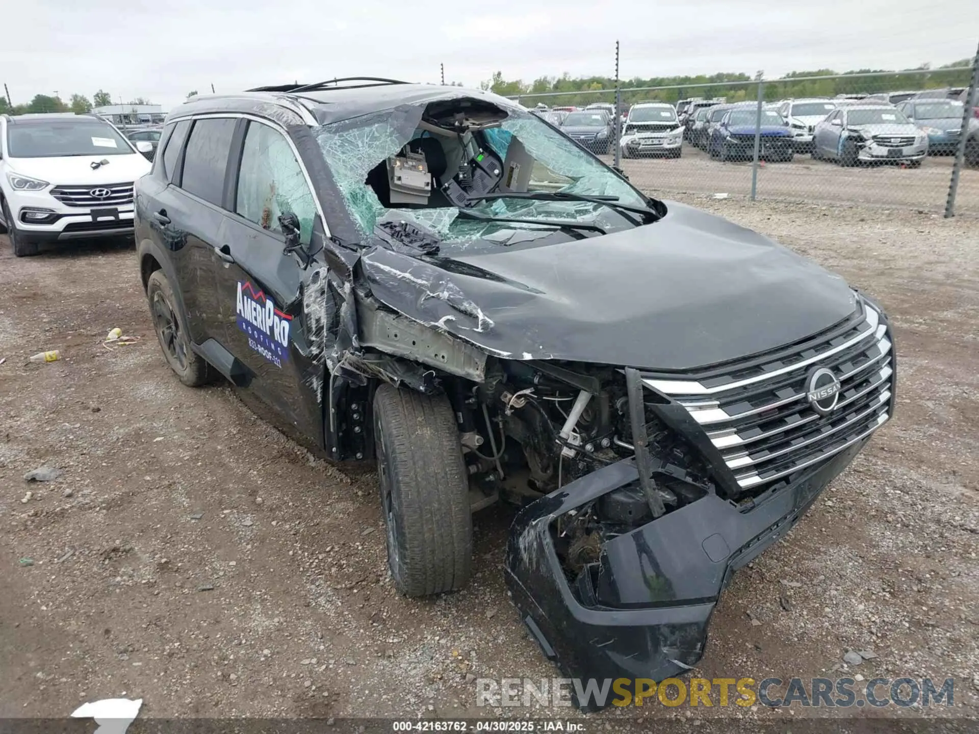 1 Photograph of a damaged car 5N1BT3BB9RC738547 NISSAN ROGUE 2024