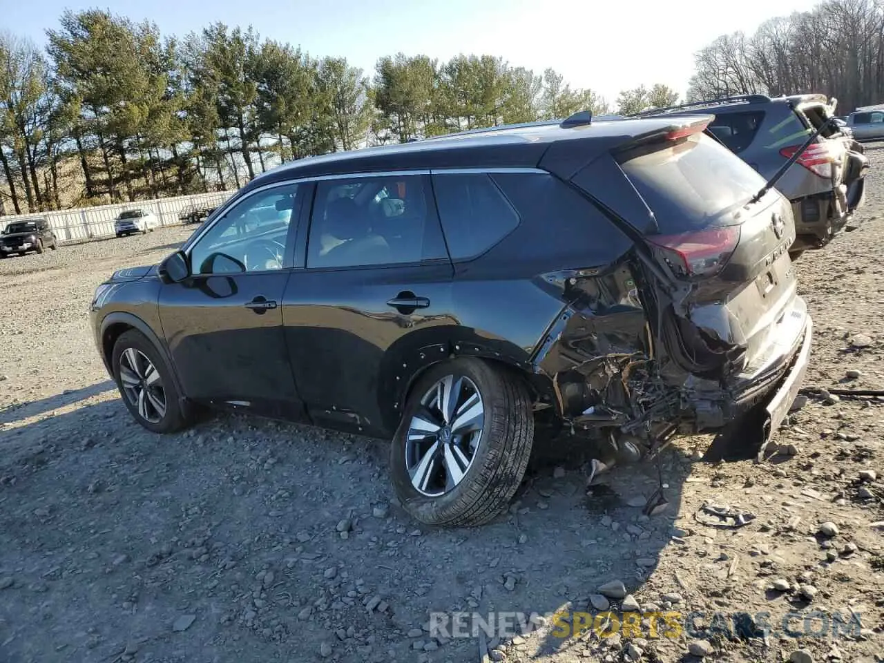 2 Photograph of a damaged car 5N1BT3CB5RC756039 NISSAN ROGUE 2024