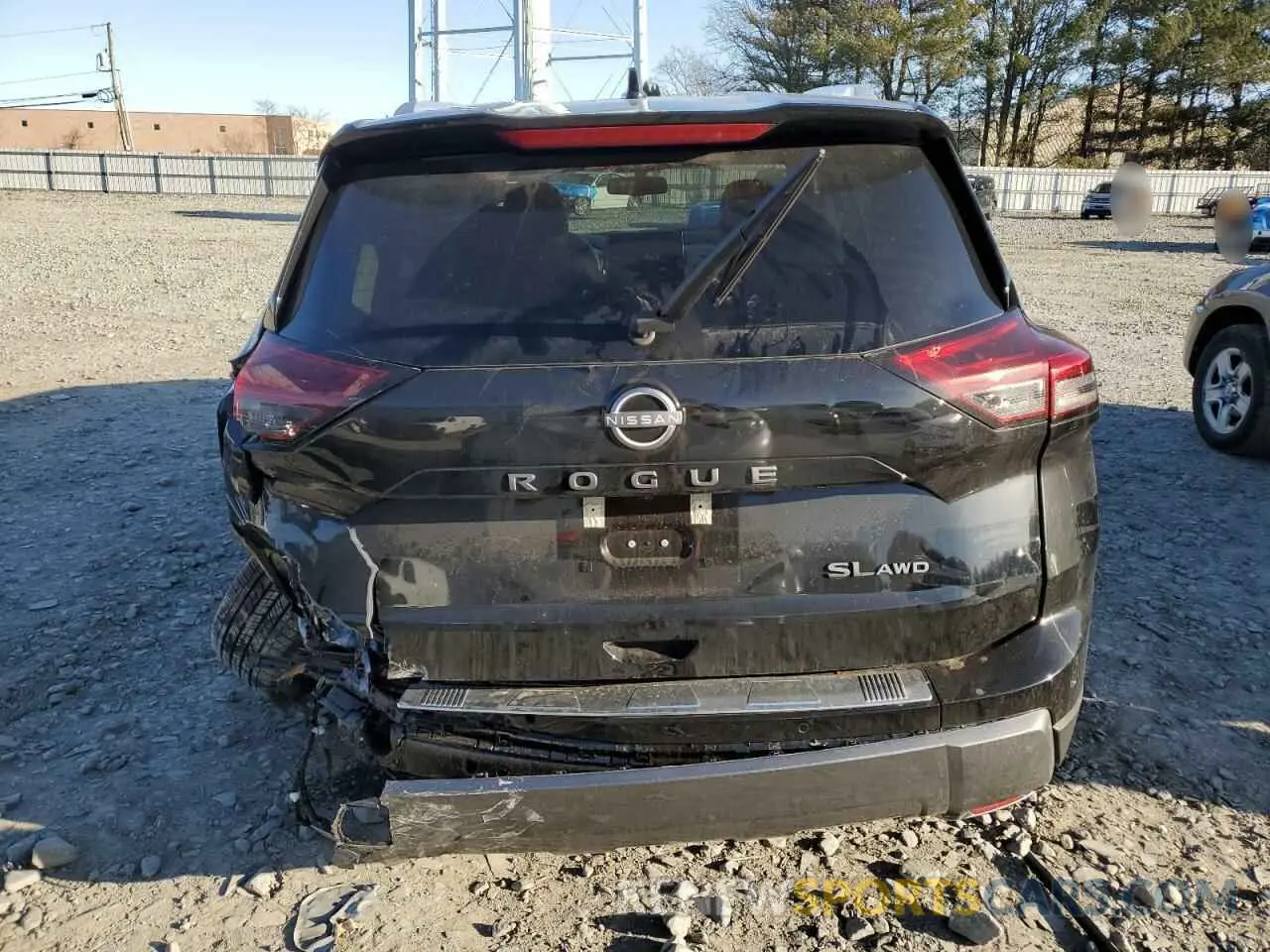 6 Photograph of a damaged car 5N1BT3CB5RC756039 NISSAN ROGUE 2024