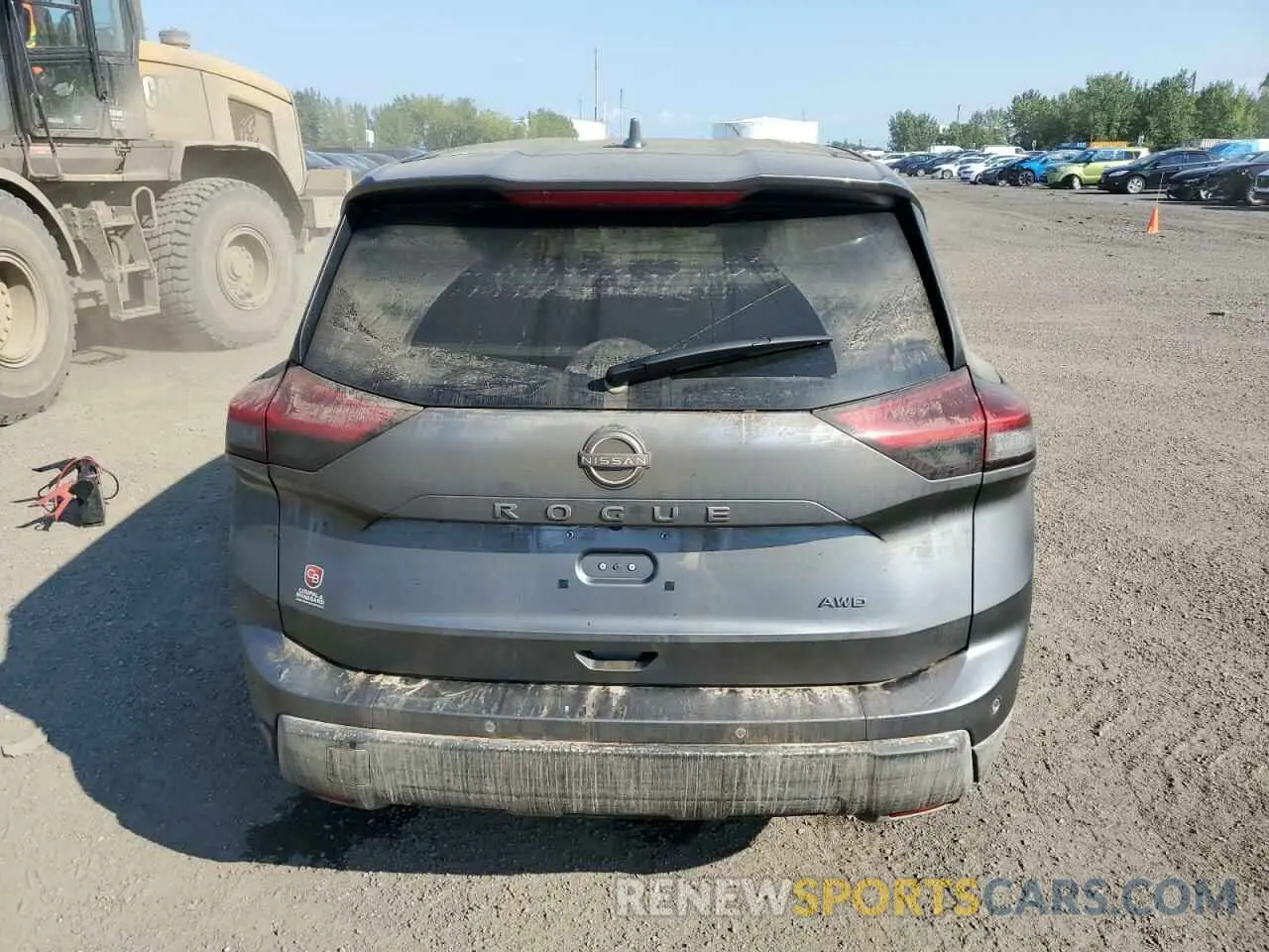 6 Photograph of a damaged car JN8BT3AB5RW421714 NISSAN ROGUE 2024