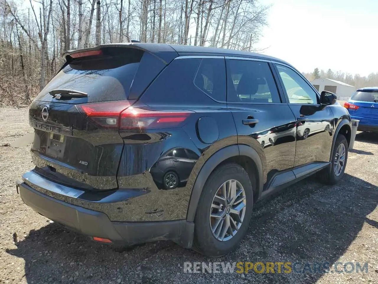 3 Photograph of a damaged car JN8BT3AB7RW442046 NISSAN ROGUE 2024