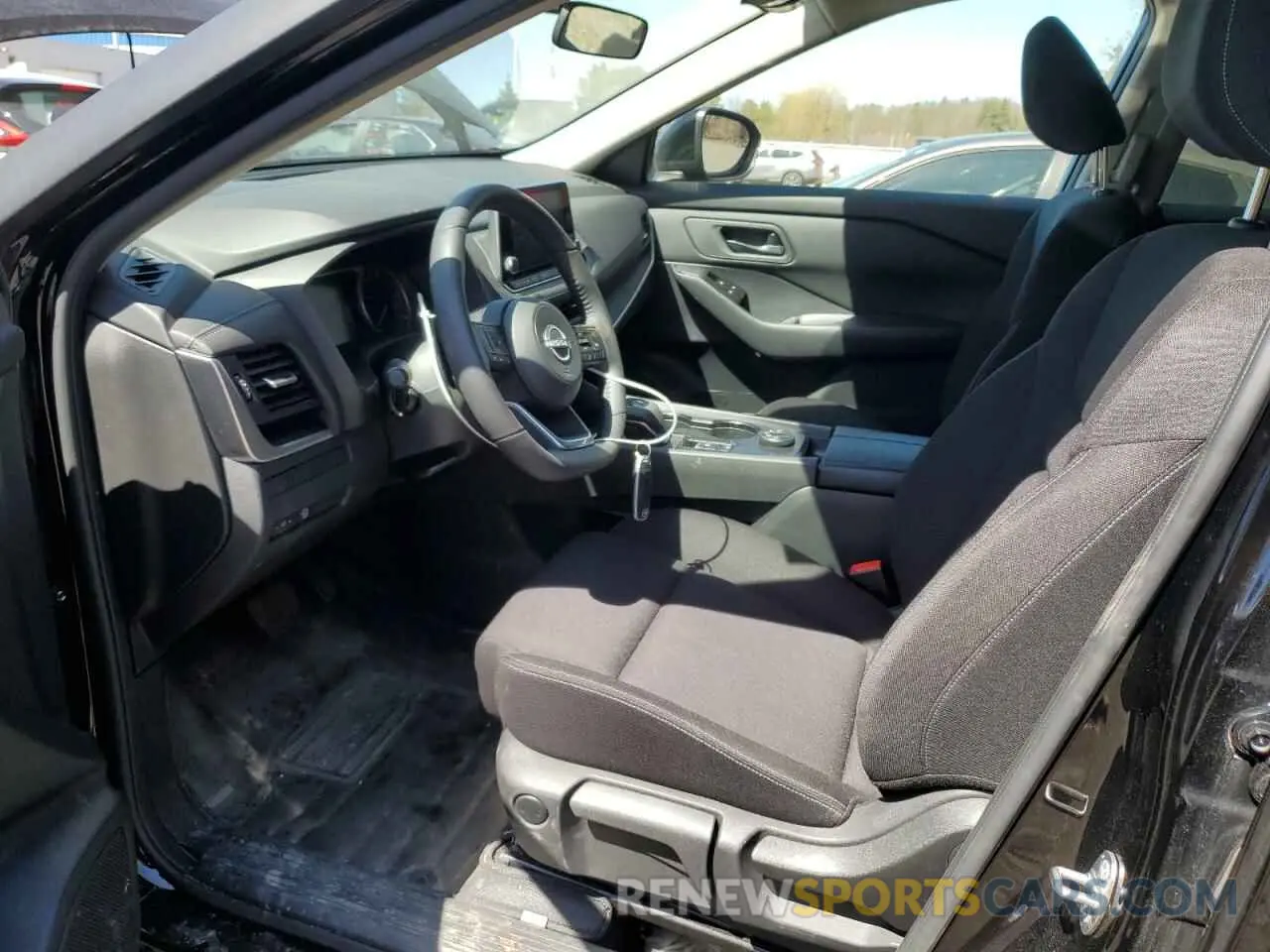7 Photograph of a damaged car JN8BT3AB7RW442046 NISSAN ROGUE 2024