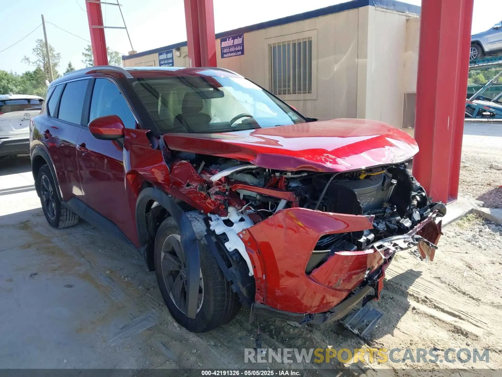 1 Photograph of a damaged car JN8BT3BA0RW001834 NISSAN ROGUE 2024