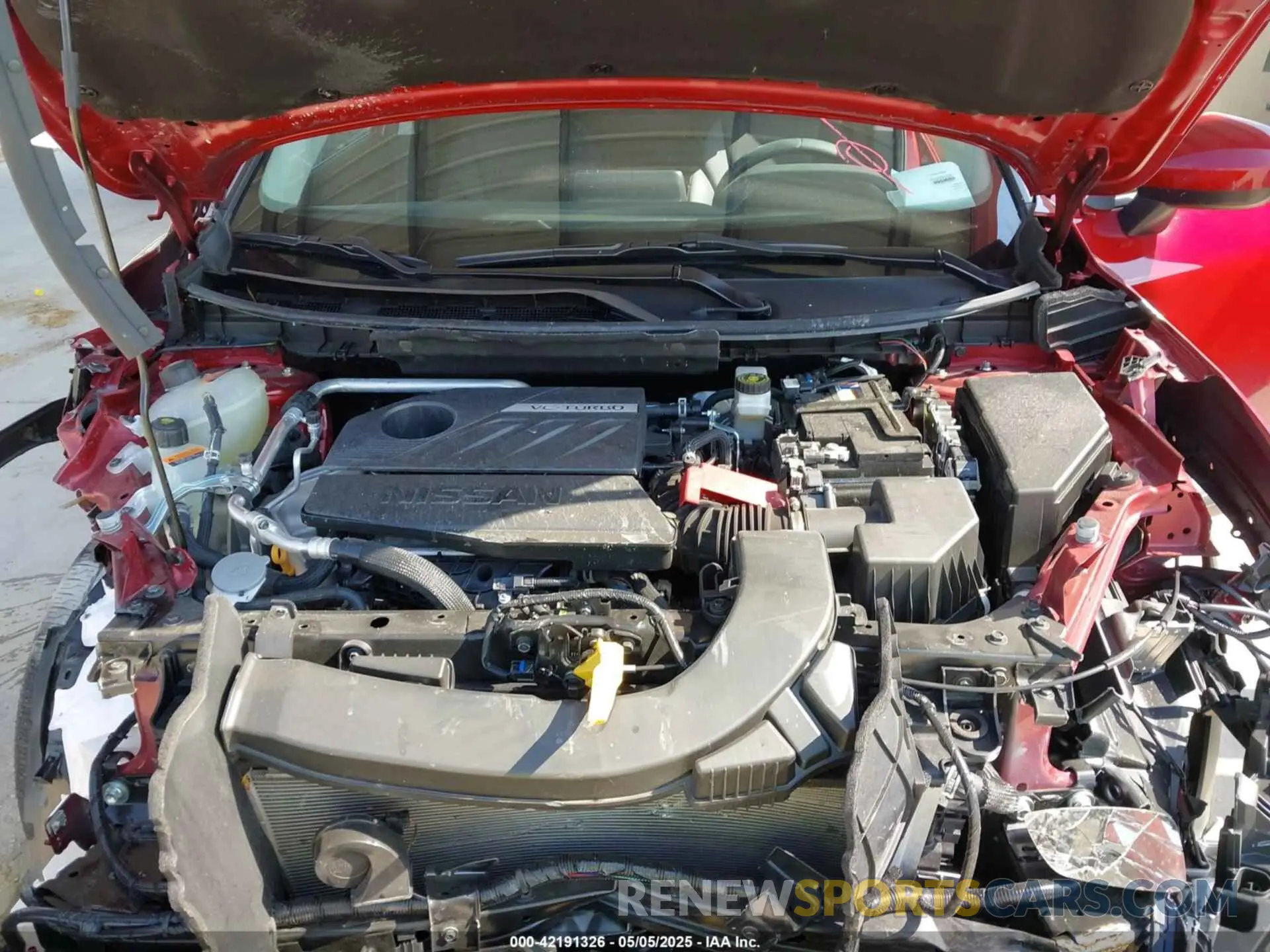 10 Photograph of a damaged car JN8BT3BA0RW001834 NISSAN ROGUE 2024
