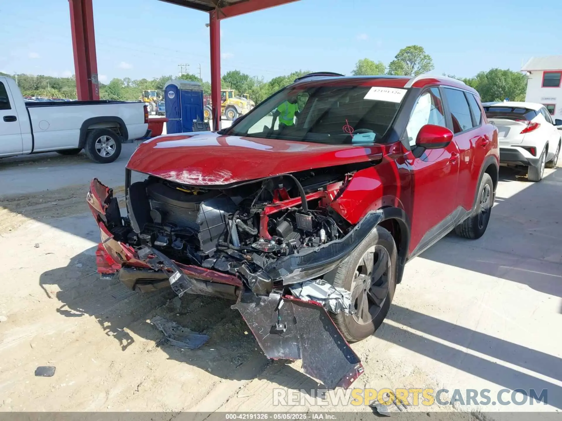 2 Photograph of a damaged car JN8BT3BA0RW001834 NISSAN ROGUE 2024