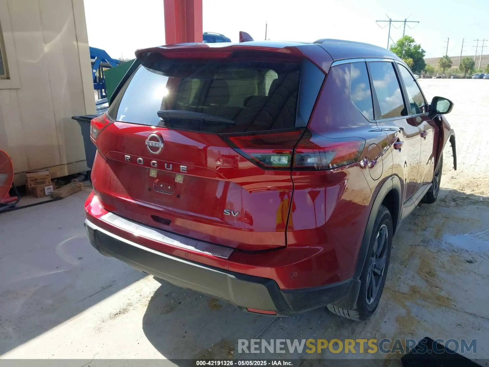 4 Photograph of a damaged car JN8BT3BA0RW001834 NISSAN ROGUE 2024