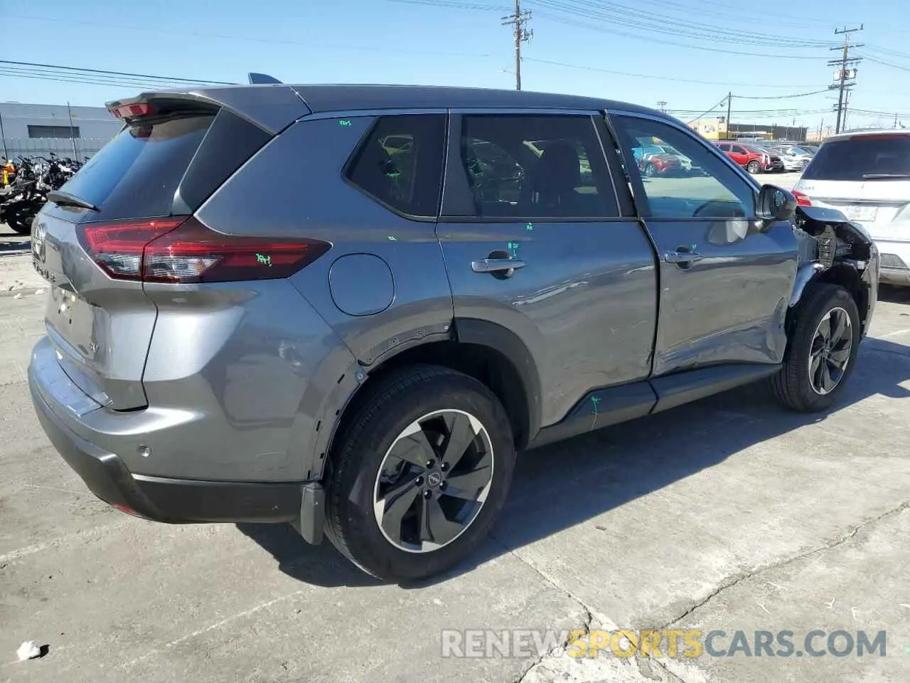 3 Photograph of a damaged car JN8BT3BA0RW002143 NISSAN ROGUE 2024