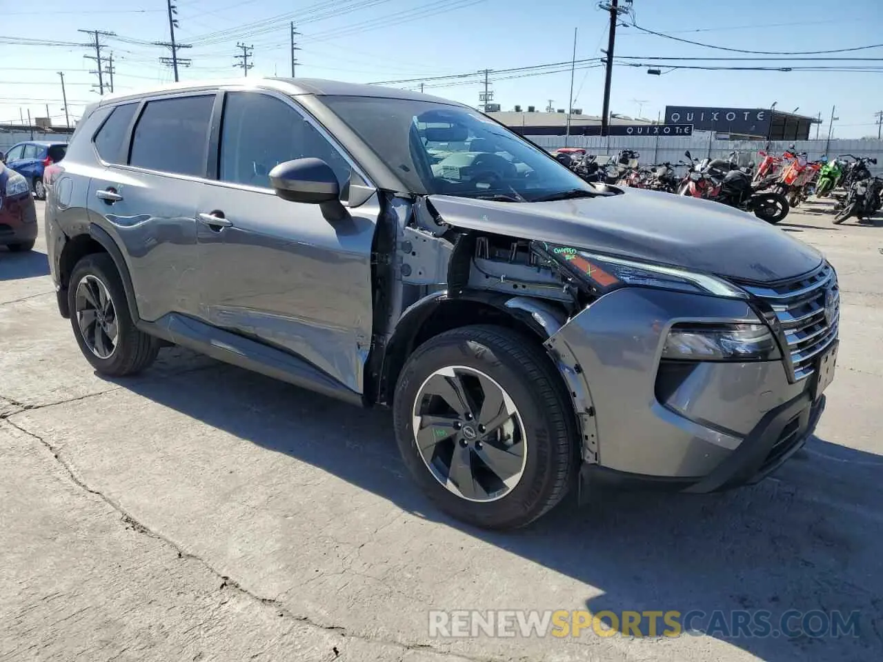 4 Photograph of a damaged car JN8BT3BA0RW002143 NISSAN ROGUE 2024
