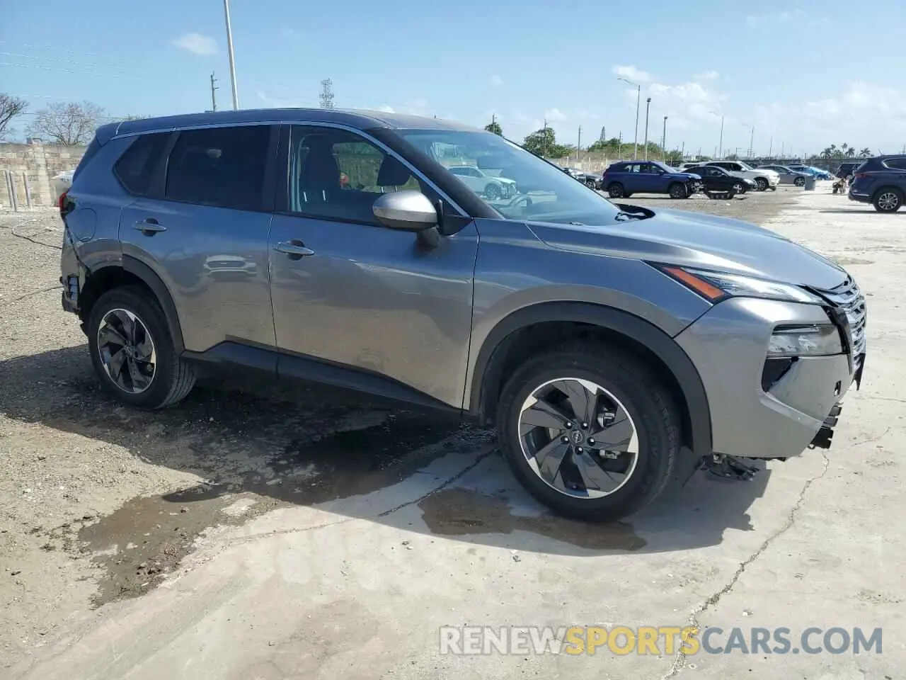 4 Photograph of a damaged car JN8BT3BA0RW351108 NISSAN ROGUE 2024