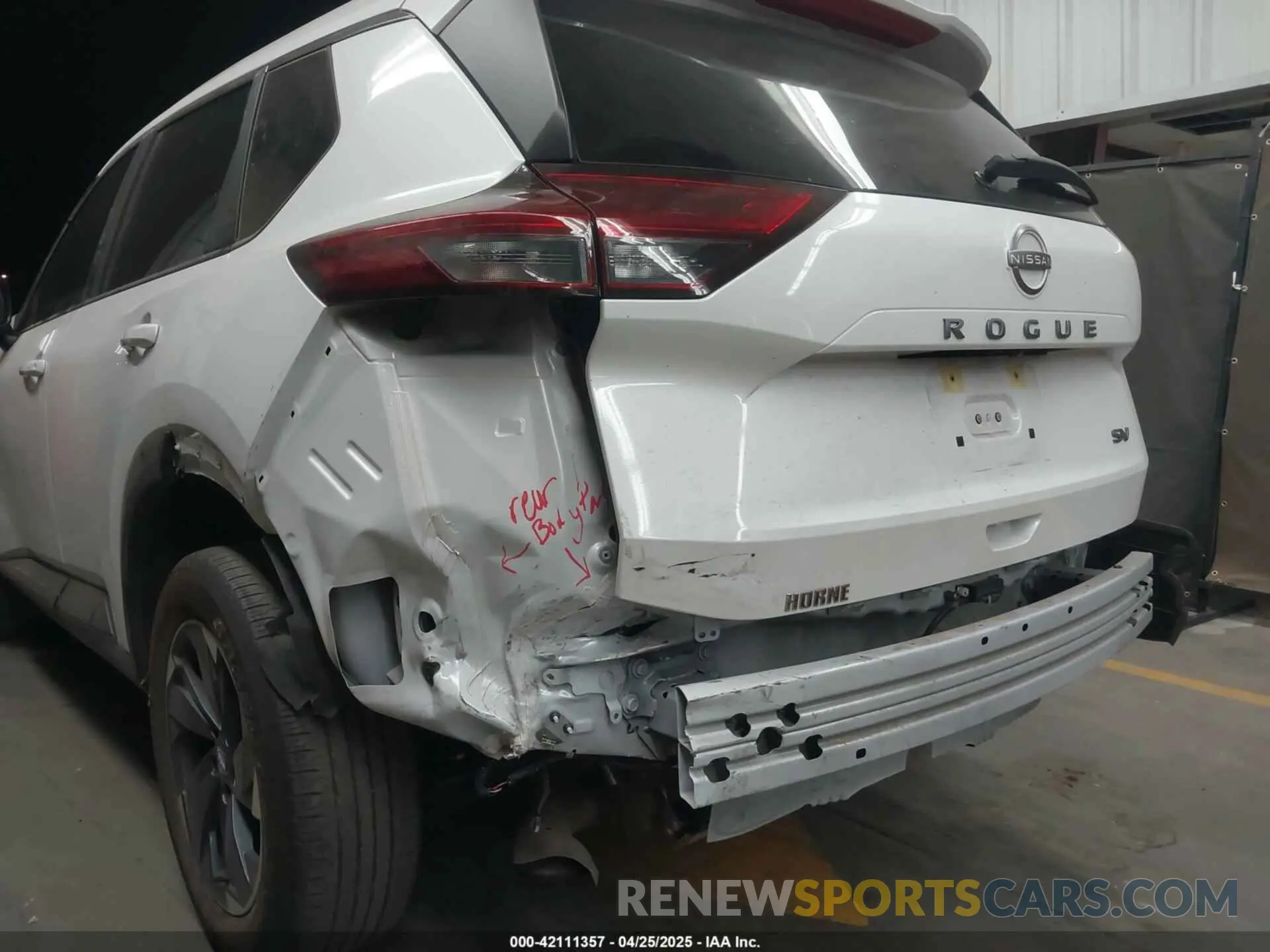6 Photograph of a damaged car JN8BT3BA0RW355238 NISSAN ROGUE 2024