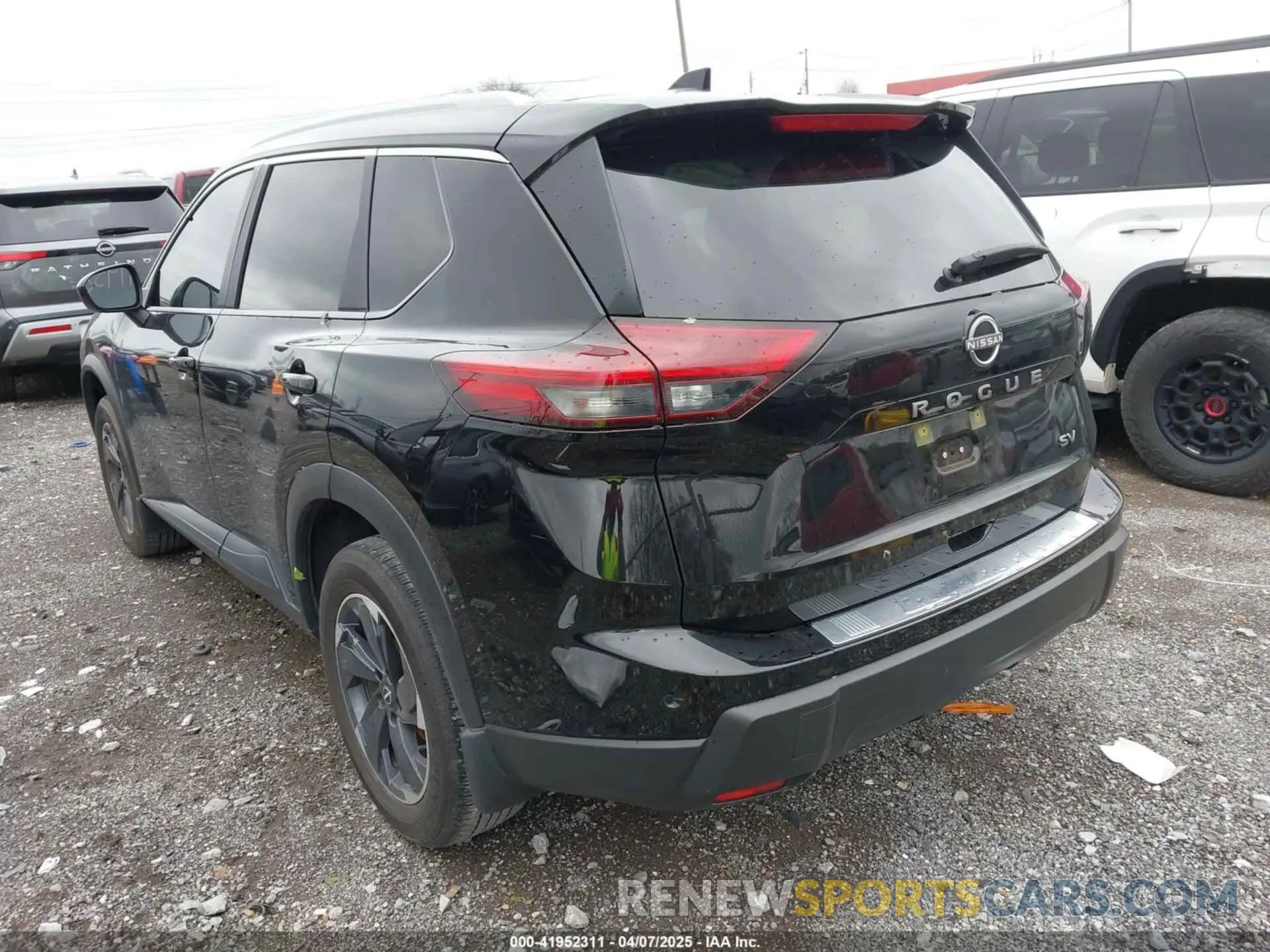 3 Photograph of a damaged car JN8BT3BA0RW356549 NISSAN ROGUE 2024