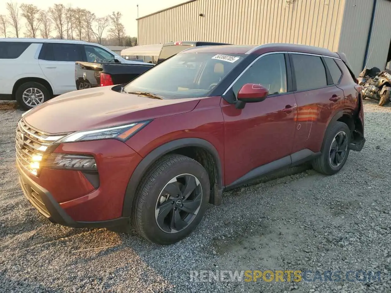 1 Photograph of a damaged car JN8BT3BA1RW005228 NISSAN ROGUE 2024