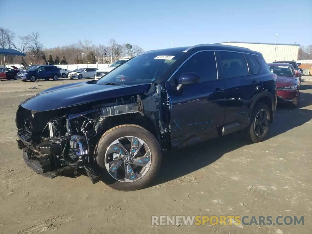 1 Photograph of a damaged car JN8BT3BA1RW357533 NISSAN ROGUE 2024