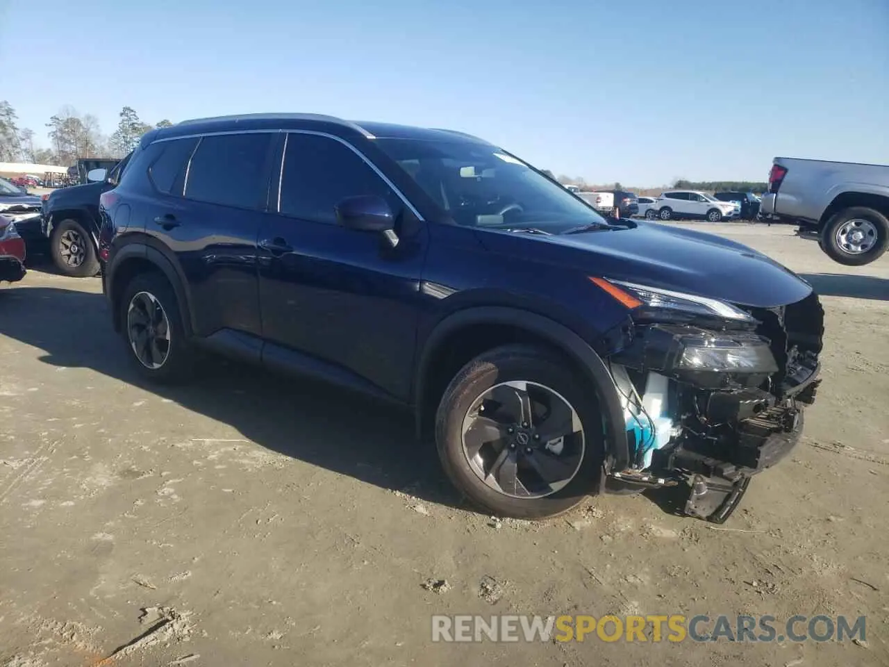 4 Photograph of a damaged car JN8BT3BA1RW357533 NISSAN ROGUE 2024