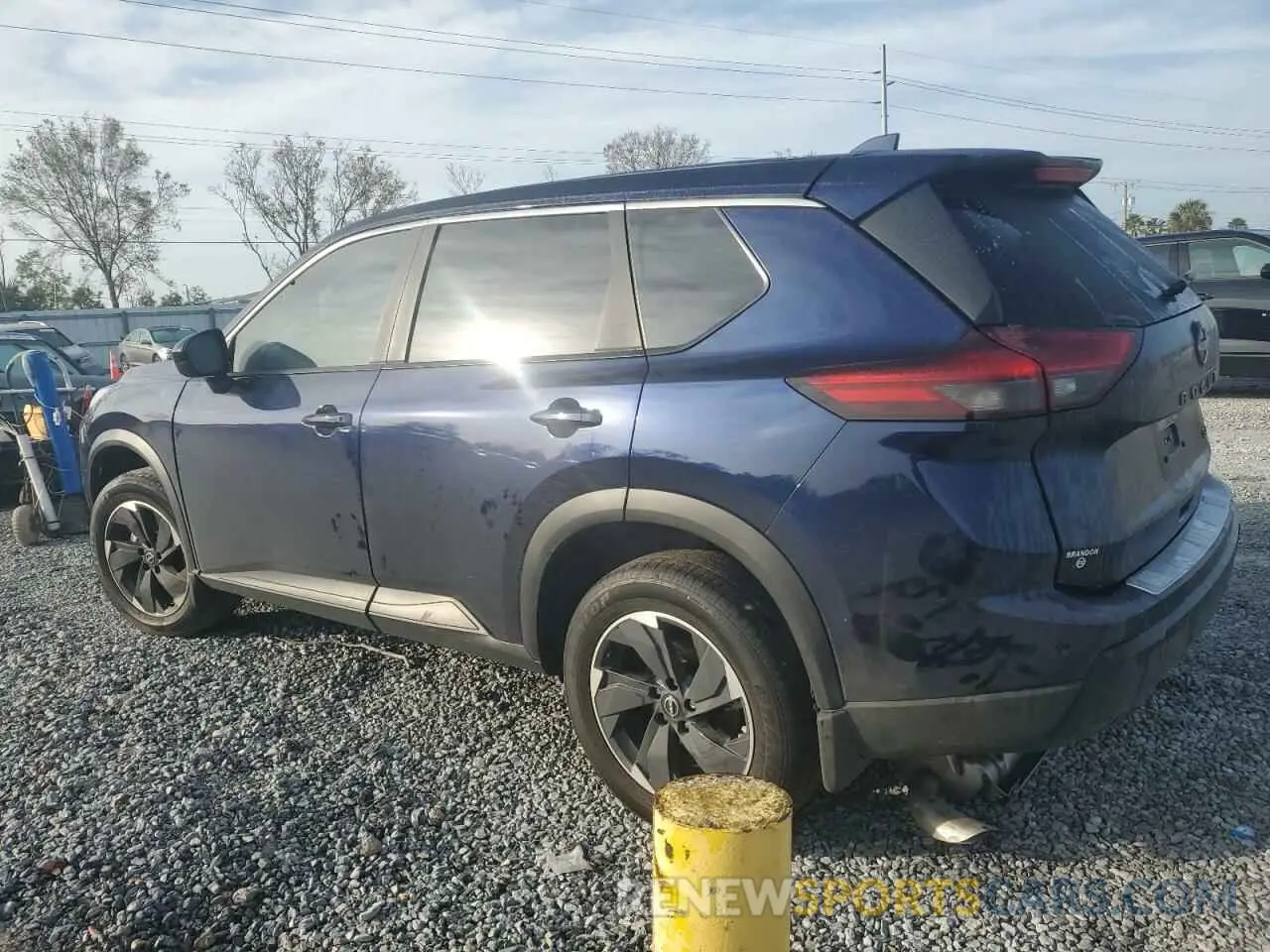 2 Photograph of a damaged car JN8BT3BA1RW361422 NISSAN ROGUE 2024