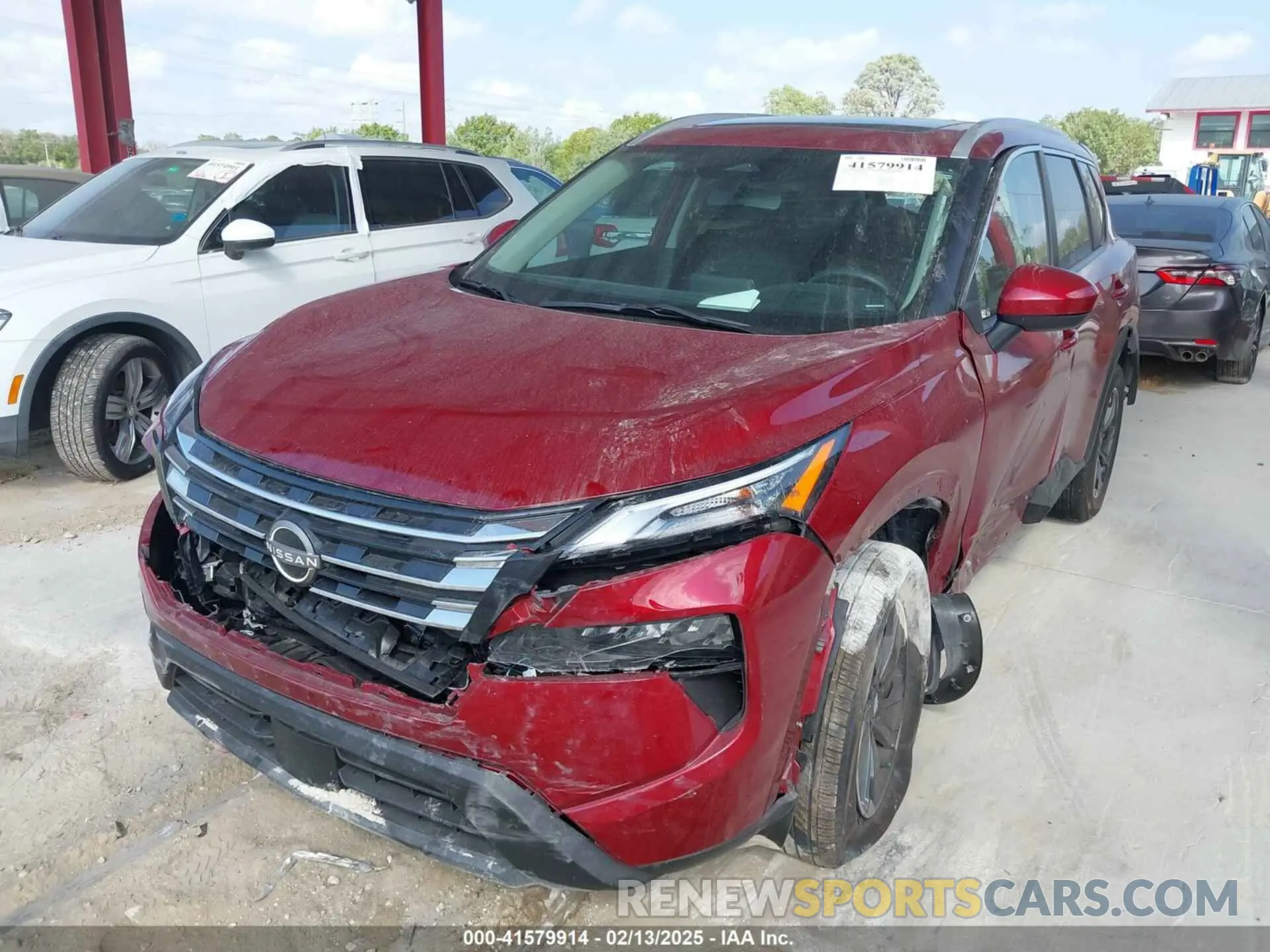 2 Photograph of a damaged car JN8BT3BA5RW002509 NISSAN ROGUE 2024
