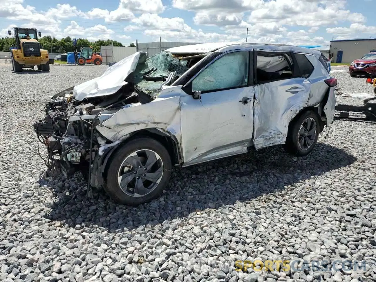 1 Photograph of a damaged car JN8BT3BA5RW350908 NISSAN ROGUE 2024