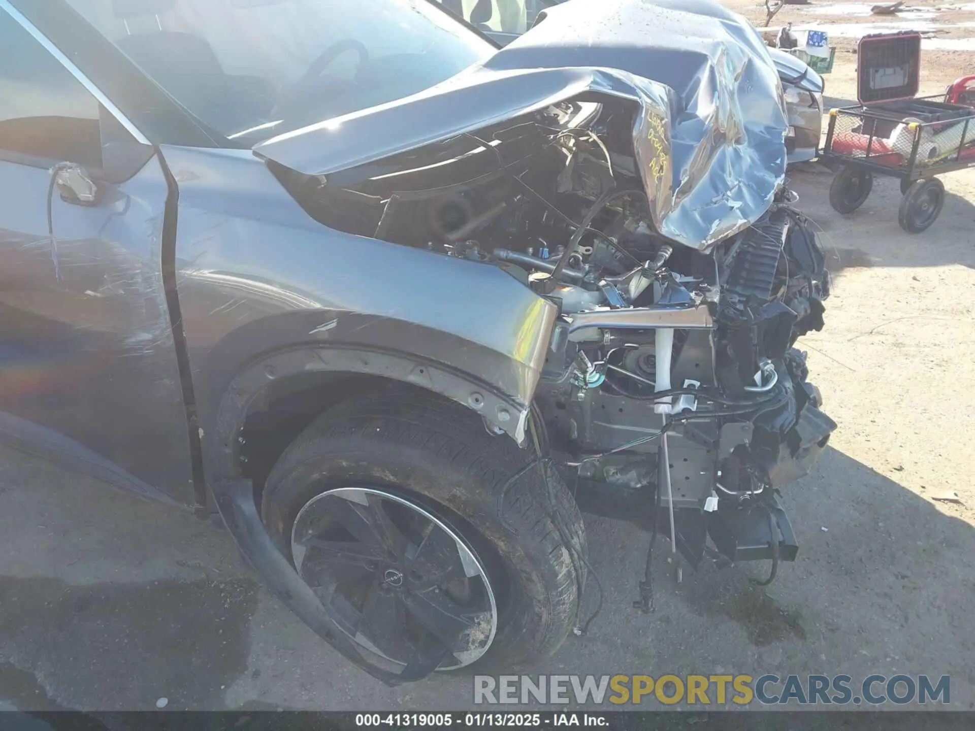 17 Photograph of a damaged car JN8BT3BA5RW357812 NISSAN ROGUE 2024
