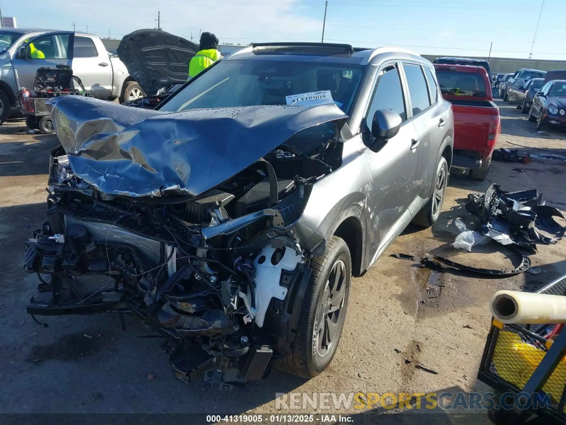 2 Photograph of a damaged car JN8BT3BA5RW357812 NISSAN ROGUE 2024