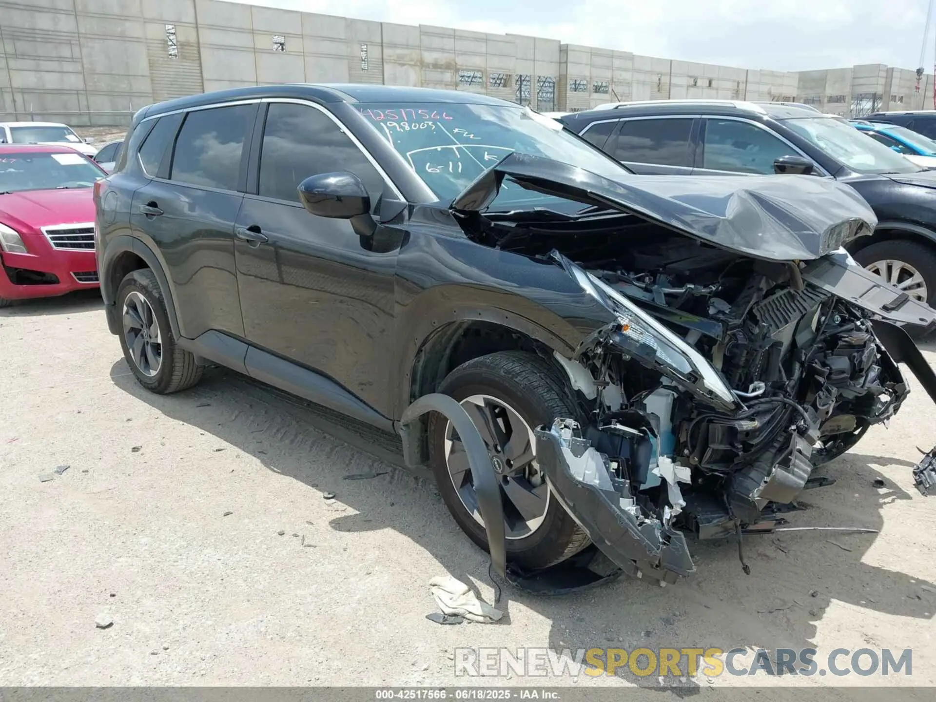 1 Photograph of a damaged car JN8BT3BA5RW360743 NISSAN ROGUE 2024