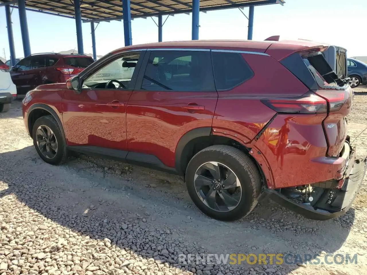 2 Photograph of a damaged car JN8BT3BA6RW001529 NISSAN ROGUE 2024