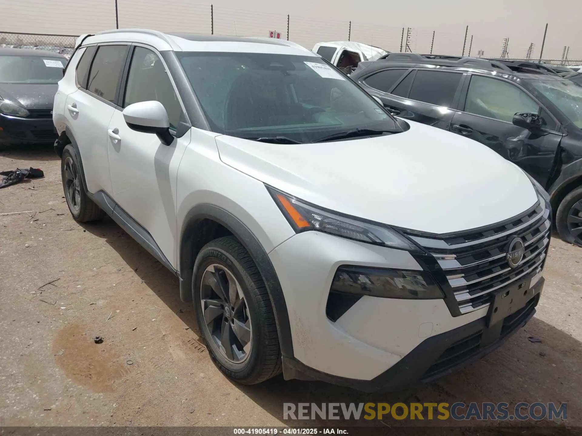 1 Photograph of a damaged car JN8BT3BA6RW360105 NISSAN ROGUE 2024