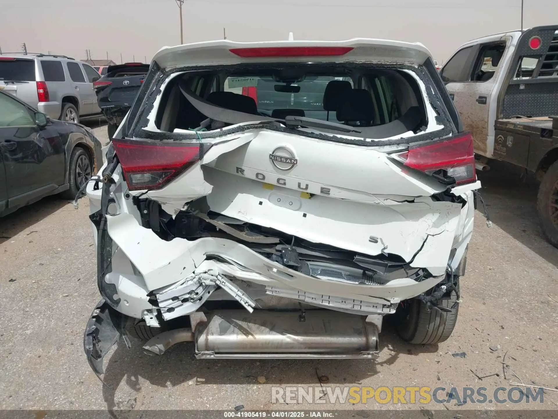 17 Photograph of a damaged car JN8BT3BA6RW360105 NISSAN ROGUE 2024