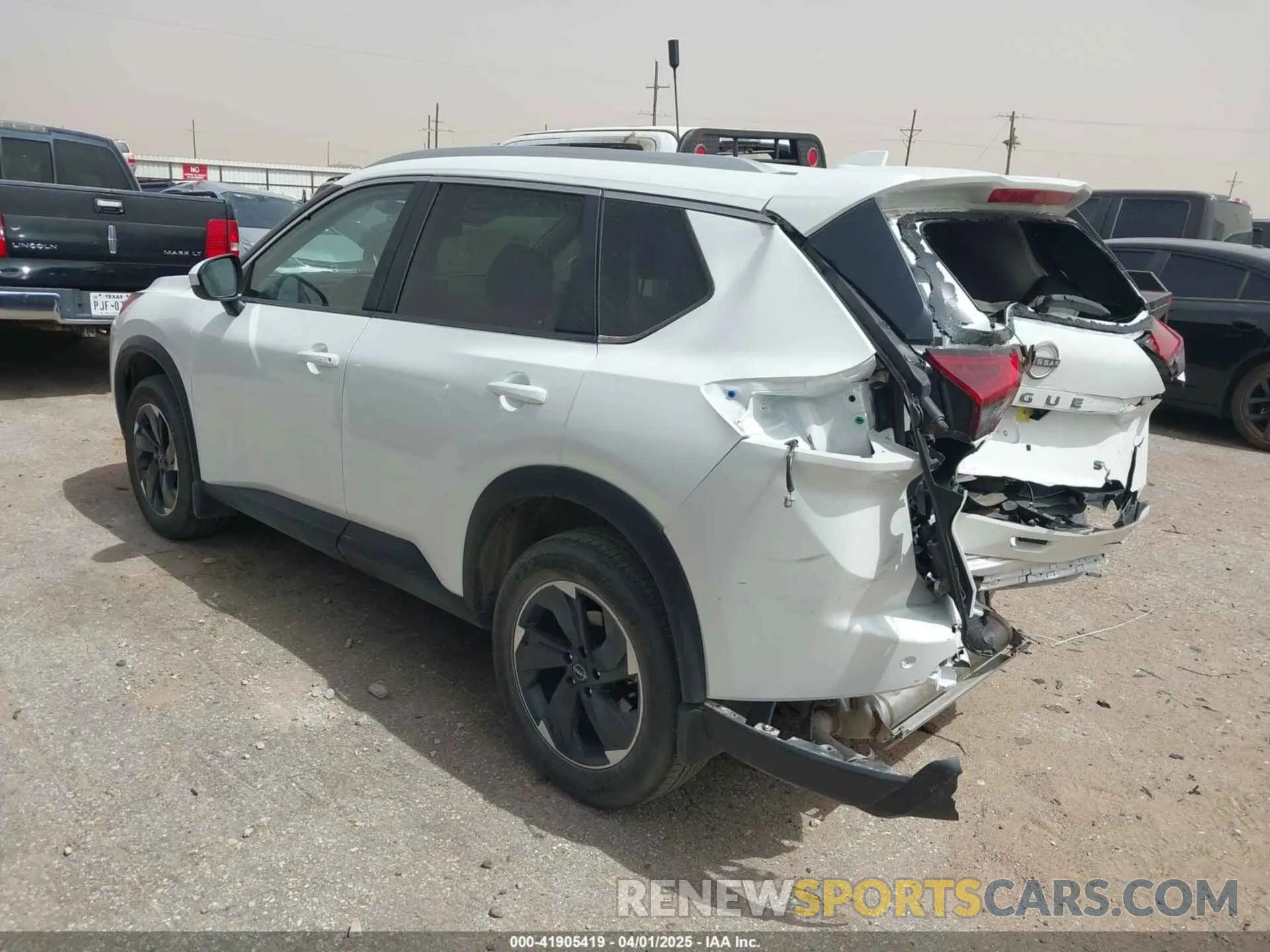3 Photograph of a damaged car JN8BT3BA6RW360105 NISSAN ROGUE 2024