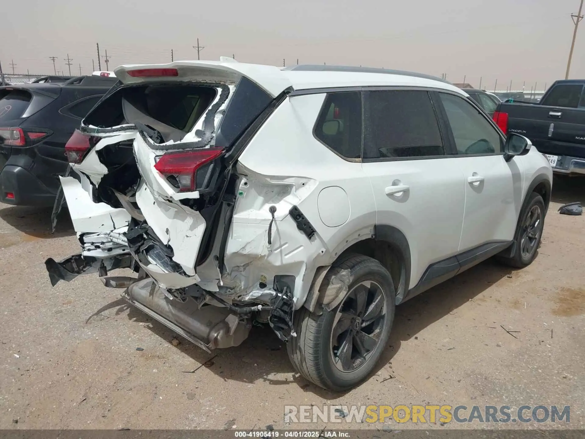 4 Photograph of a damaged car JN8BT3BA6RW360105 NISSAN ROGUE 2024