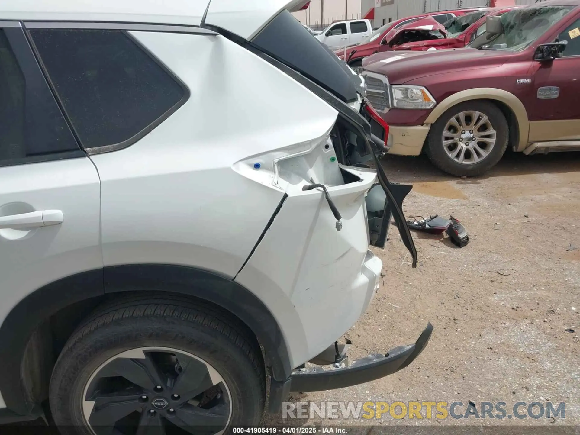 6 Photograph of a damaged car JN8BT3BA6RW360105 NISSAN ROGUE 2024