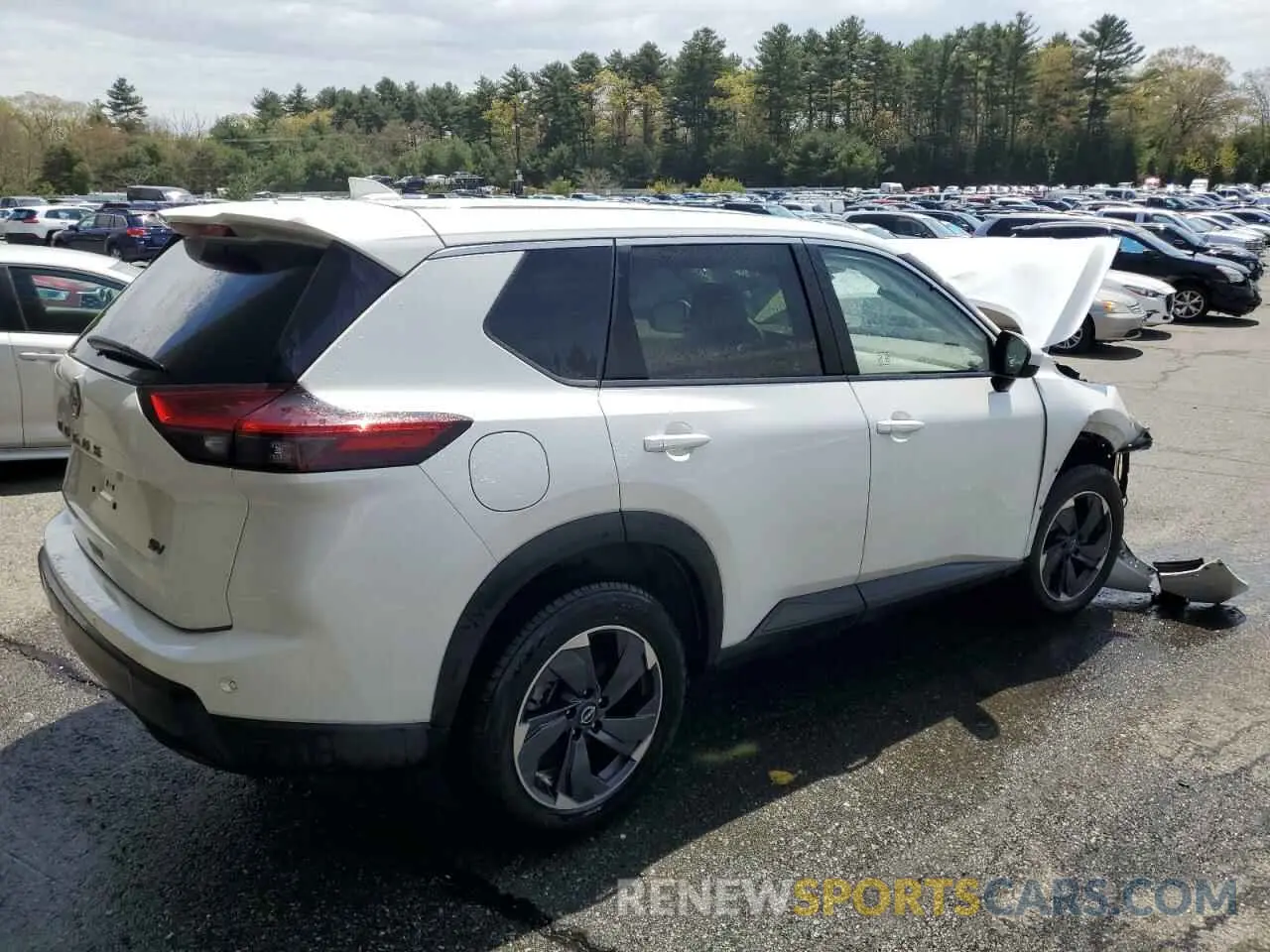 3 Photograph of a damaged car JN8BT3BA7RW000177 NISSAN ROGUE 2024