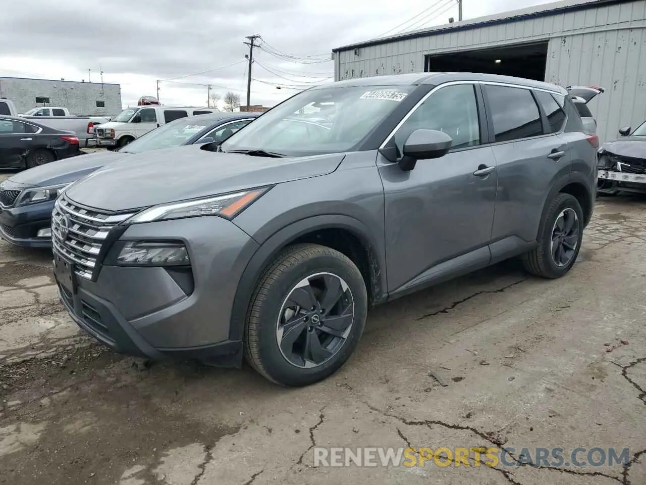 1 Photograph of a damaged car JN8BT3BA7RW351199 NISSAN ROGUE 2024
