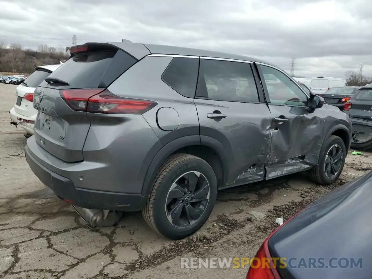 3 Photograph of a damaged car JN8BT3BA7RW351199 NISSAN ROGUE 2024