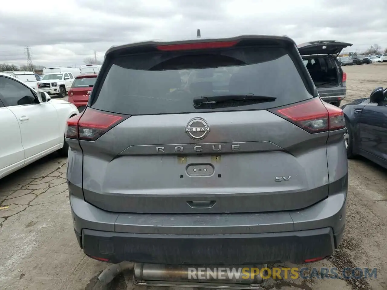 6 Photograph of a damaged car JN8BT3BA7RW351199 NISSAN ROGUE 2024
