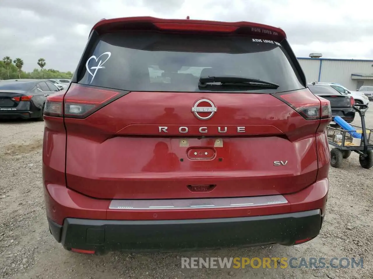 6 Photograph of a damaged car JN8BT3BA8RW005324 NISSAN ROGUE 2024