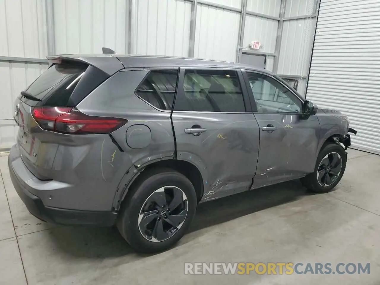 3 Photograph of a damaged car JN8BT3BA8RW350448 NISSAN ROGUE 2024