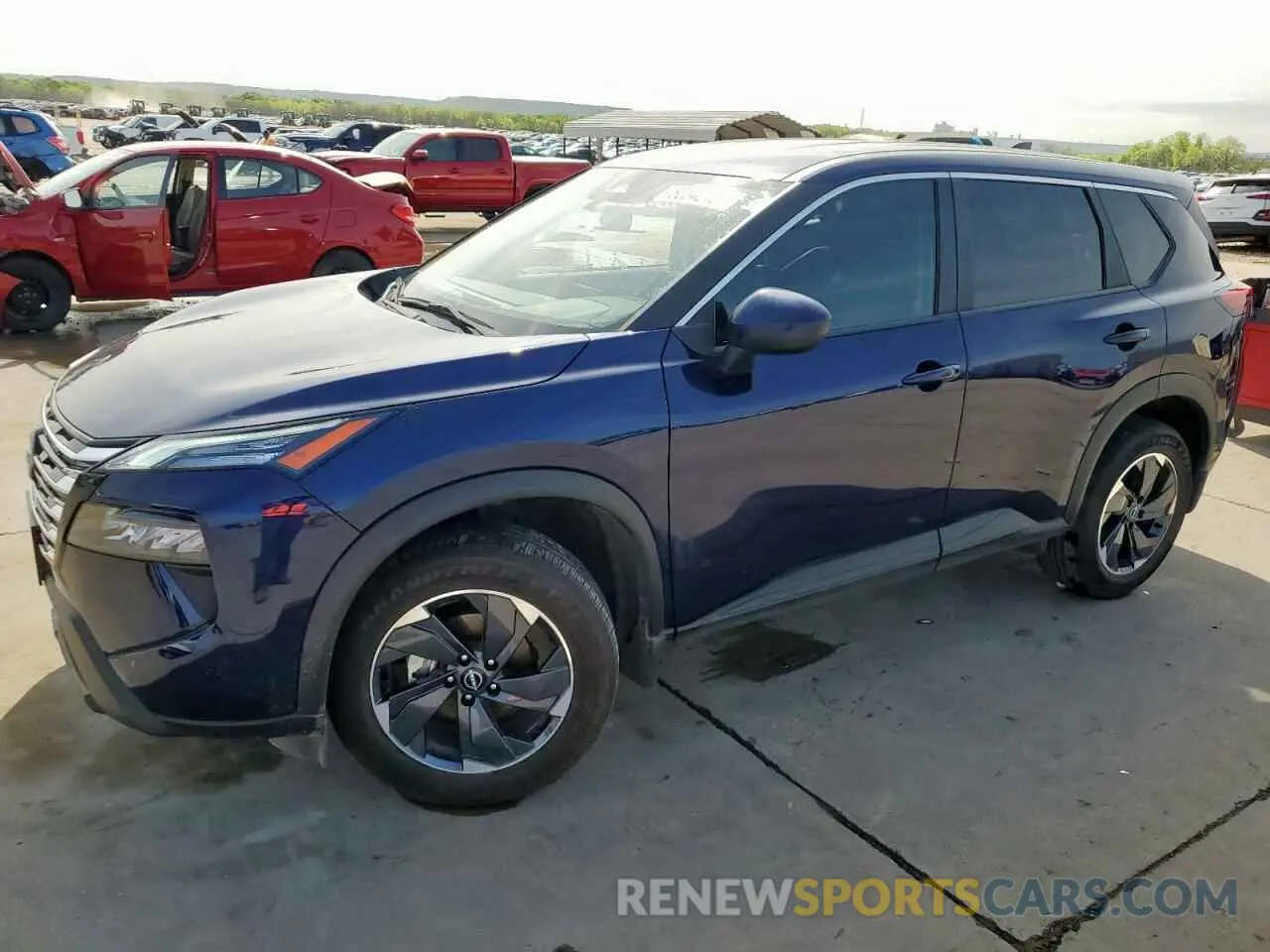 1 Photograph of a damaged car JN8BT3BA8RW351101 NISSAN ROGUE 2024