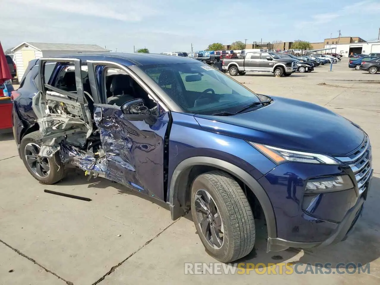 4 Photograph of a damaged car JN8BT3BA8RW351101 NISSAN ROGUE 2024