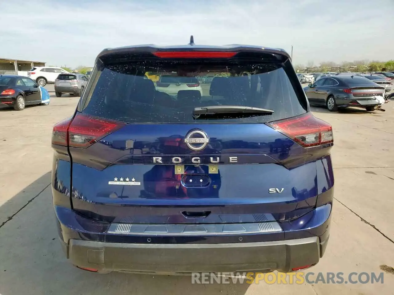 6 Photograph of a damaged car JN8BT3BA8RW351101 NISSAN ROGUE 2024